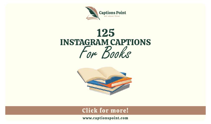 Books Caption For Instagram