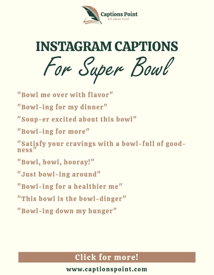 Best Instagram captions for bowl