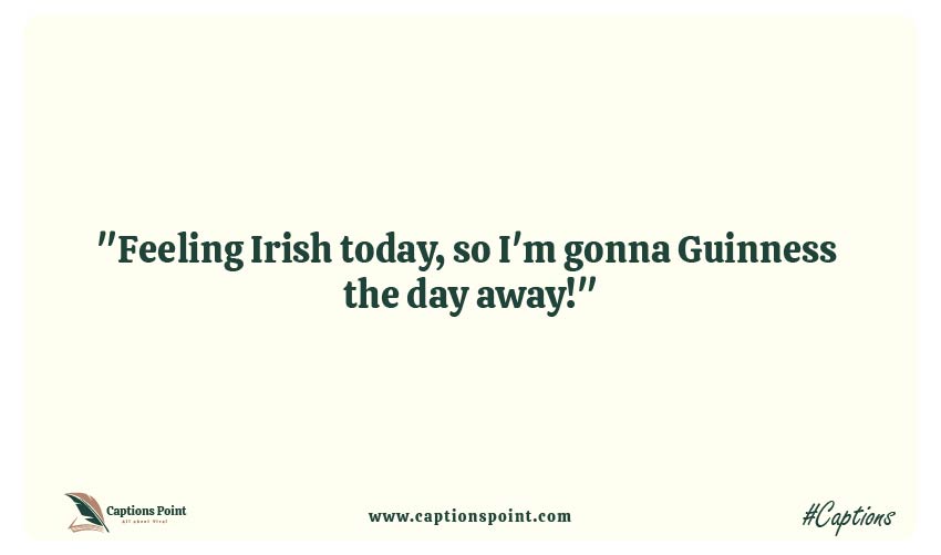 Best Irish Puns Captions For Instagram