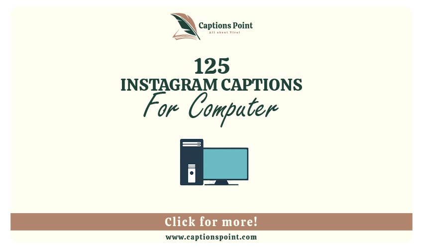 Computer Caption For Instagram