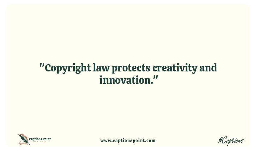 Copyright Law Day Caption