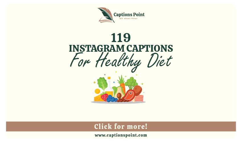 Diet Captions For Instagram