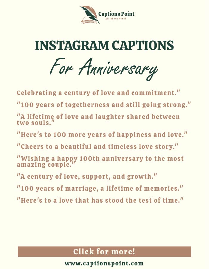 Funny anniversary captions for Instagram