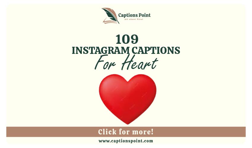 Heart Captions for Instagram