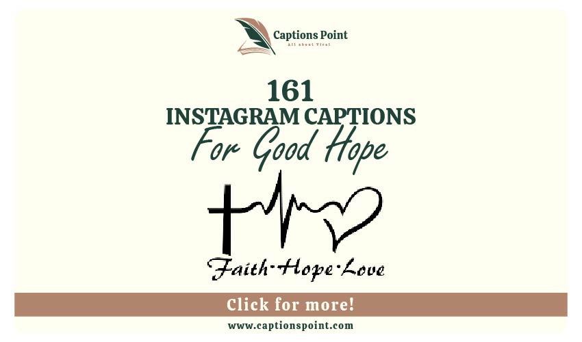 Hope Caption For Instagram