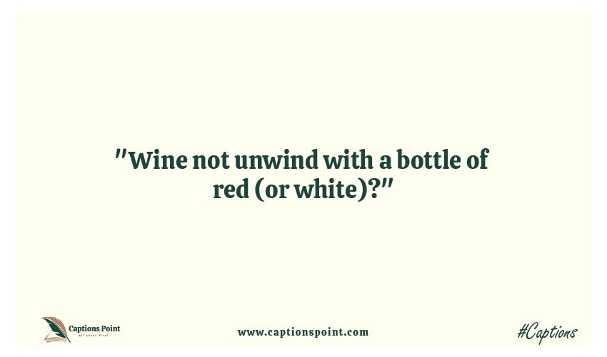 Instagram Captions for Wine Lovers Slogans