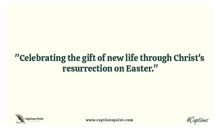 Instagram Easter captions