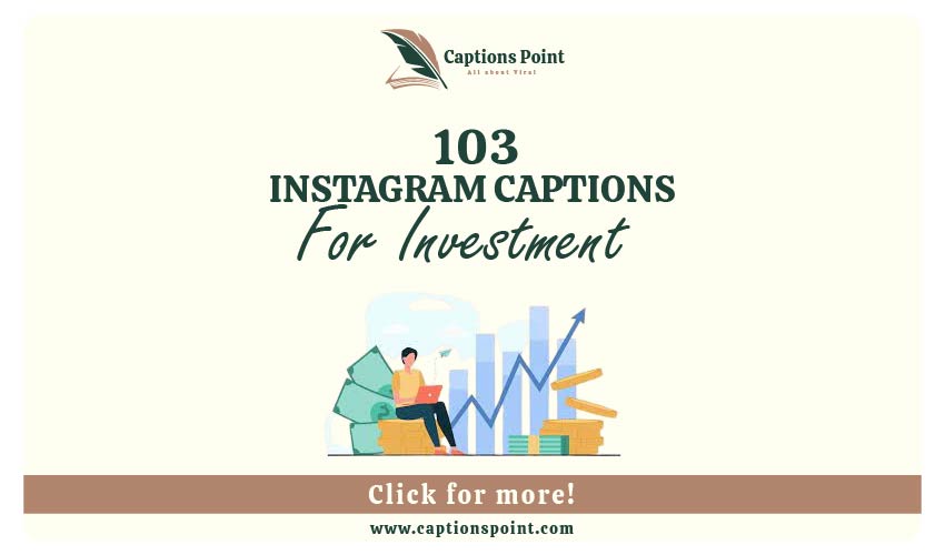 Investment Captions for Instagram