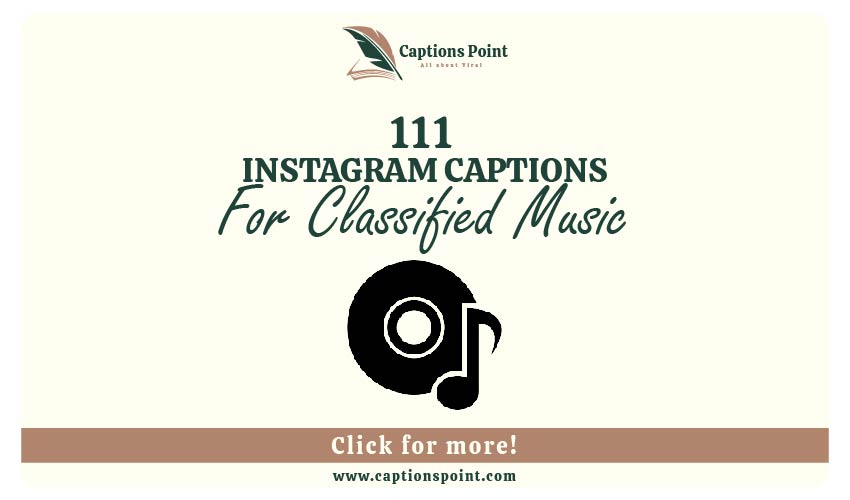 Music captions For Instagram