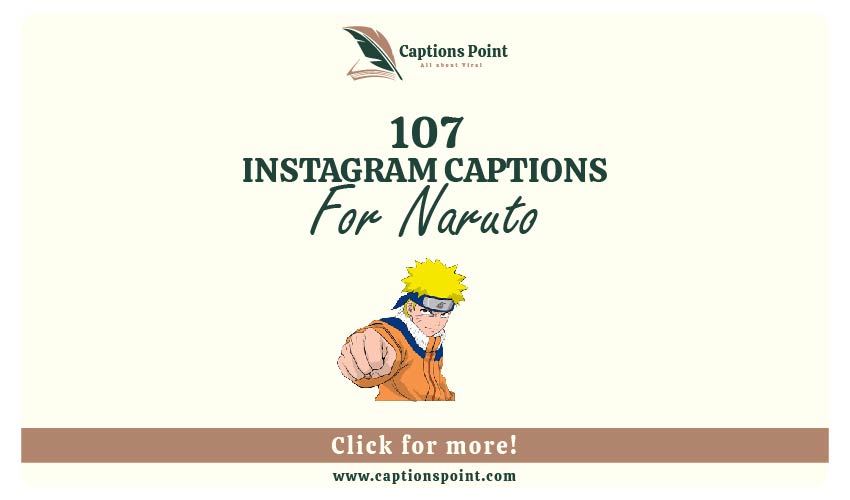 Naruto Captions for Instagram