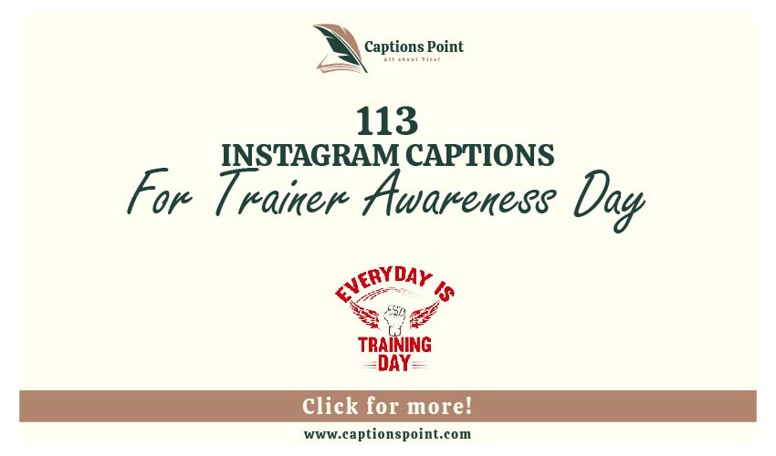 National Personal Trainer Awareness Day Captions