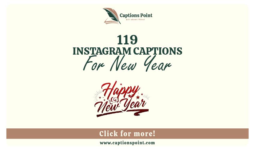 New Year Captions For Instagram