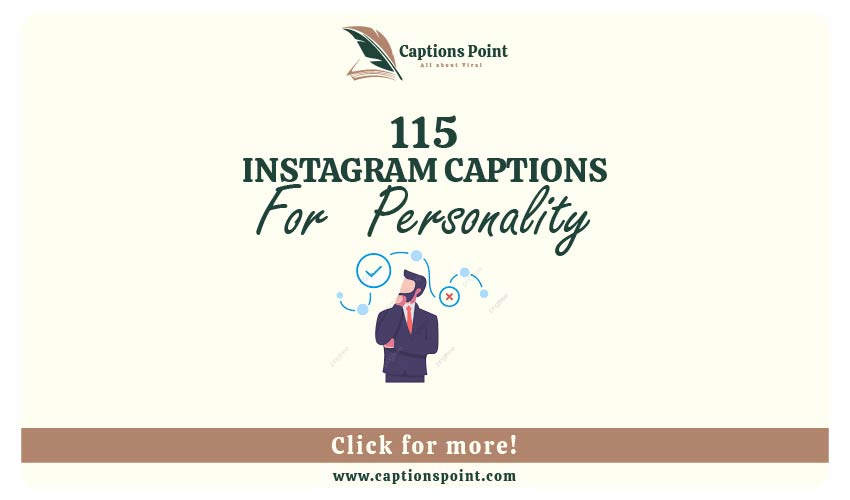 Personality Captions For Instagram