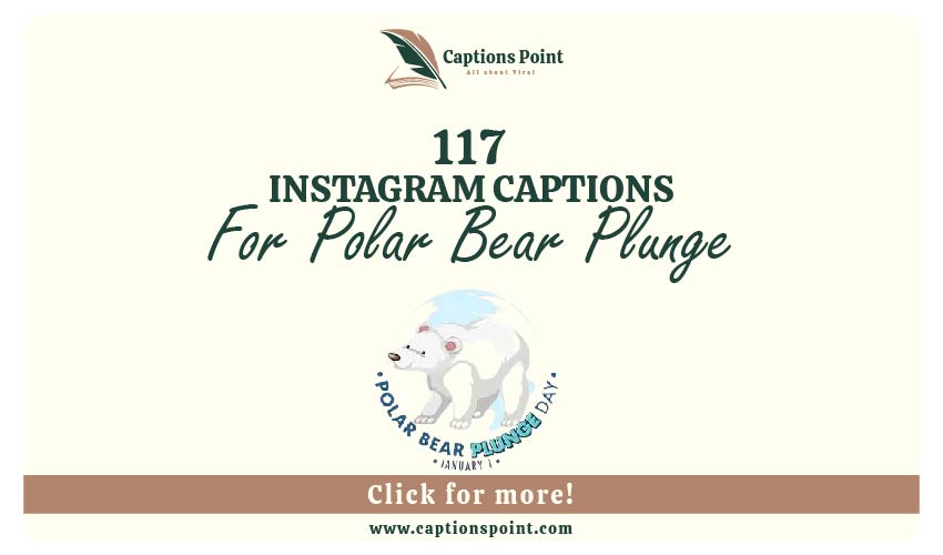 Polar Bear Plunge Day Captions