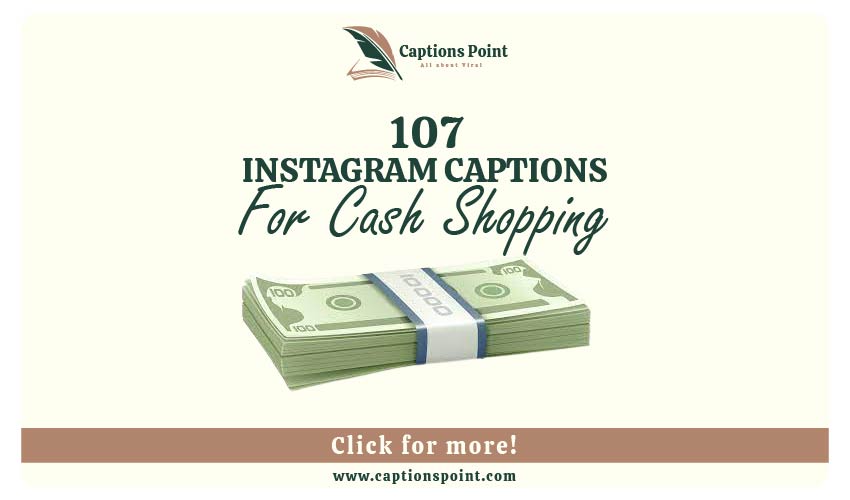 Shopping Caption For Instagram