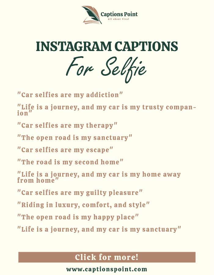 Smile captions for Instagram selfies