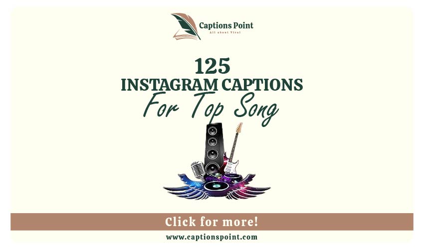 Song Captions for instagram