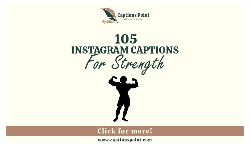 Strength Captions For Instagram