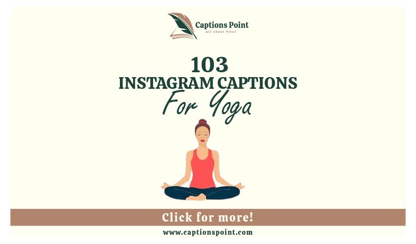 Yoga Caption For Instagram