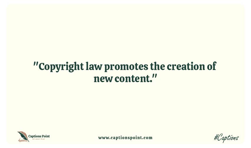 short caption for copyright law day
