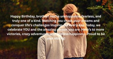 Birthday Captions for Brother