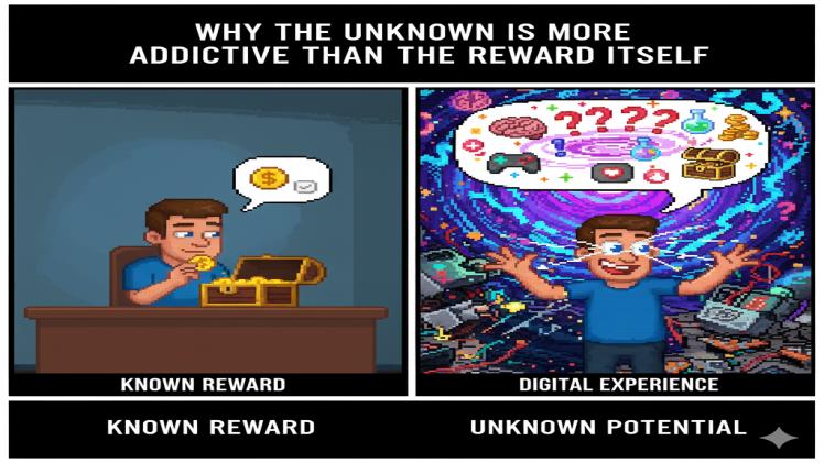 Why the Unknown Is More Addictive Than the Reward Itself.
